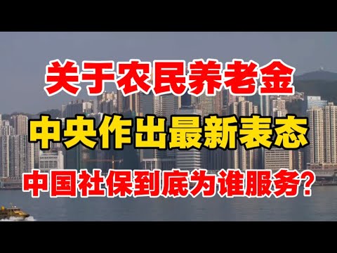 关于农民养老金，中央作出最新表态！中国社保到底为谁服务？专家揭露社保真相！