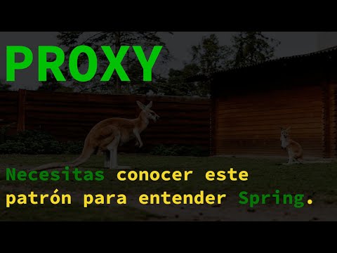 Proxy: el patrón más importante de Spring #spring #patrones #proxy
