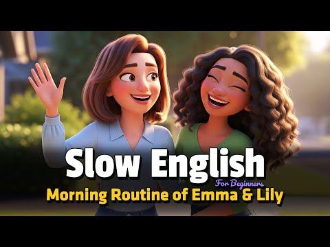 Simple Daily Routine English | Easy English Listening Practice (A2 Level)