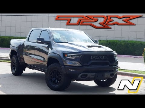 The RAM 1500 TRX is the most RIDICULOUS truck EVER!