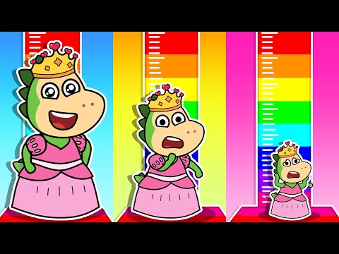 😨Trapped in the 👑Tiny Princess Castle! 🏰 Can Sparkle Escape? Stories for Kids by Fire Spike🔥