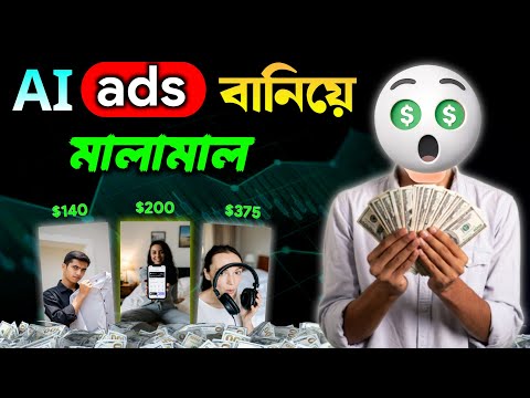 ✅ AI দিয়ে ads বানিয়ে ইনকাম করুন 🤑। Step by Step Brand Ads Income Guide