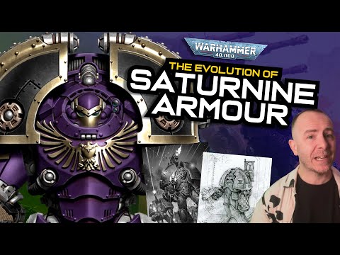 The Evolution of SATURNINE TERMINATOR ARMOUR | Warhammer 40,000 Lore