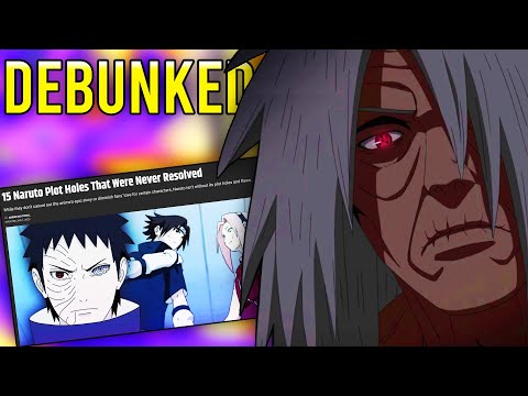 DEBUNKING Naruto's BIGGEST Plot Holes?!