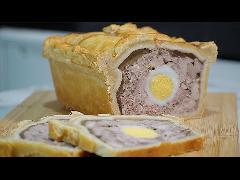 Gala Pie Traditional British Oblong Pie