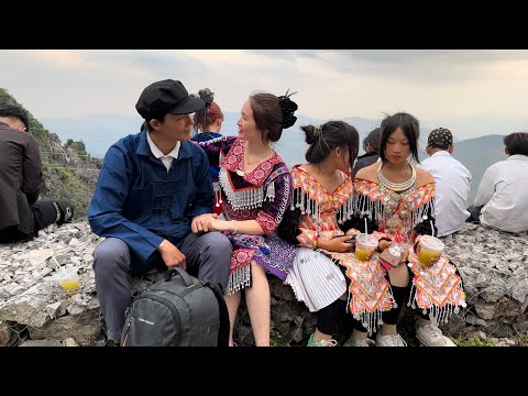 Zon and Vang Hoa go on a date at the love market after days of separation, Vàng Hoa