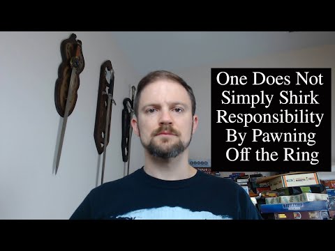 Why Couldn’t the One Ring Be Taken to Valinor?