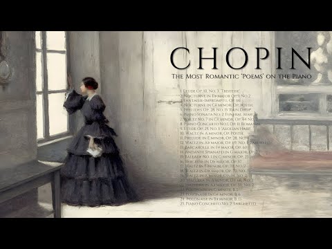 잔잔한 감성 쇼팽 피아노 명곡 모음 (독서/집중/휴식용)