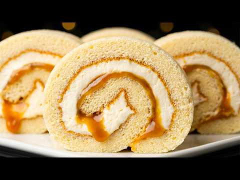 Now I know the BEST recipe for making Vanilla Caramel Roll at home!