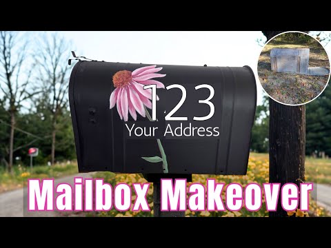Mailbox Makeover/ A Simple Way to Add Curb Appeal