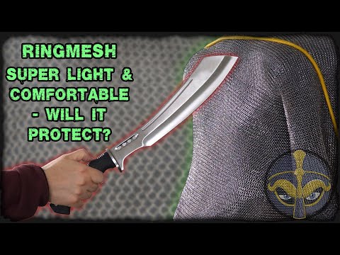Testing Ultra Light, 'Mythril' Style Maille ("Chainmail") from Ringmesh