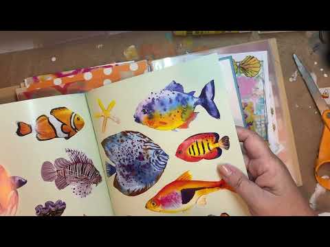 Observations of a Shell Collector Art Journal, Day 25 & Final Flip Thru