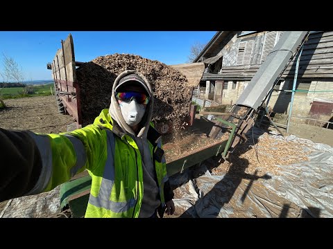 BOILER on WOOD WOOD in Switzerland on a farm. I carry WOOD WOOD 50 cubic meters to the HOUSE