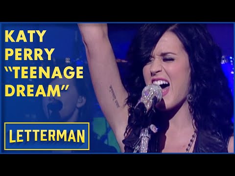 Katy Perry Performs "Teenage Dream" | David Letterman