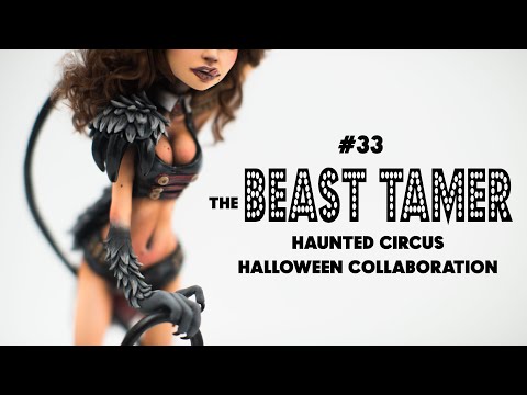 The Beast? The Tamer? Or a little bit of both... Haunted Circus Halloween Collaboration! OOAK doll