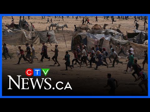 Canadian Armed Forces airdrop aid to Palestinians in Gaza