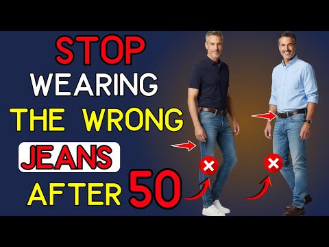 5 Jeans Fits That Instantly Improve Your Business Casual Look (Men 50+)| 50+ Men’s Style