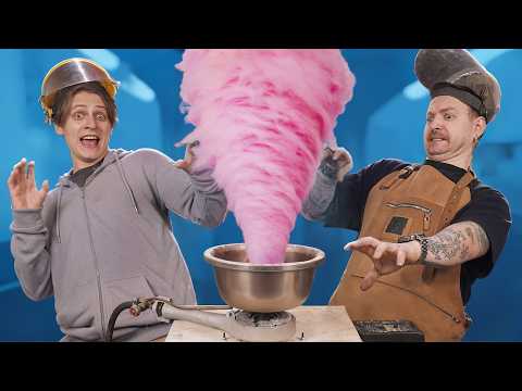 САМЫЙ МОЩНЫЙ АППАРАТ ДЛЯ САХАРНОЙ ВАТЫ С МАМИКСОМ