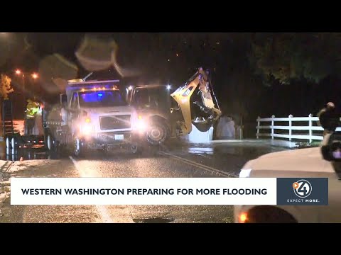 Western Washington preparing for more flooding