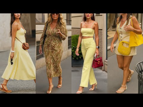 TIMELESS LUXURY STREET STYLE FROM MILAN FASHION | ITALIAN TRENDS THAT WILL LAST | HOT SUMMER OUTFITS