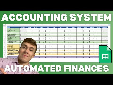 I Built An Automated Accounting System In Google Sheets | FREE TEMPLATE