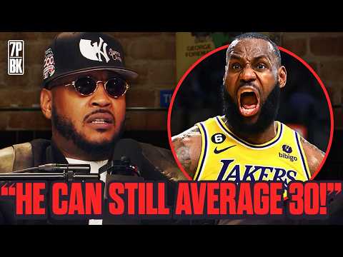 Carmelo On LeBron’s Scoring Record & How Much NBA Stars REALLY Care About Stats