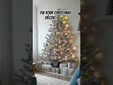 Your Christmas Décor Needs These EASY Fixes! 🎄💡 #interiordesign #christmas2025 #shorts
