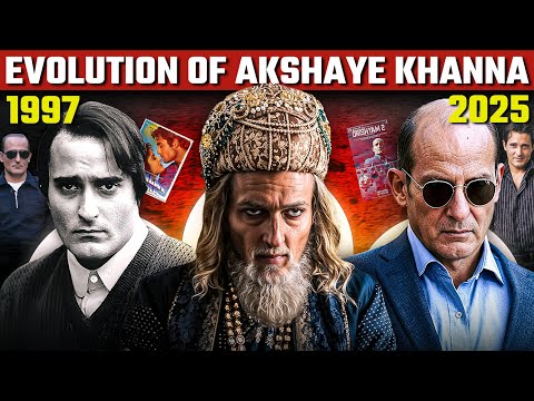 Evolution of Akshaye Khanna: From "Jeetu Videocon" to "Dhurandhar" 🔥