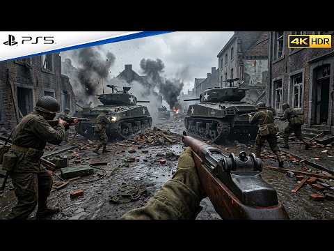 German Military Convoy Ambushed 1944 | Realistic ULTRA Graphics Gameplay [4K 60FPS HDR] Call of Duty