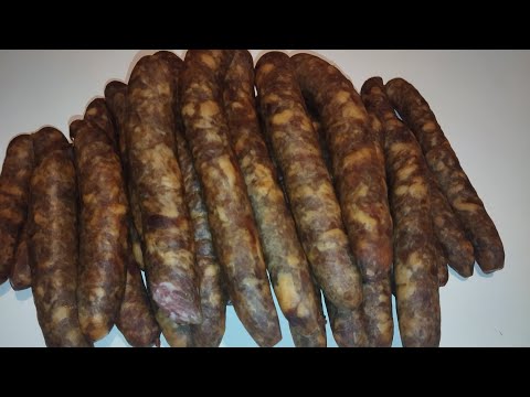 Kranjska dimljena kobasica-originalni recept(Kranjska smoked sausage - original recipe)