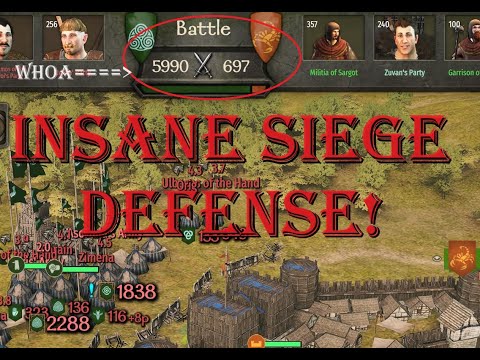 Bannerlord, Largest Siege I've ever faced with our "300" Spartans, Volume XII