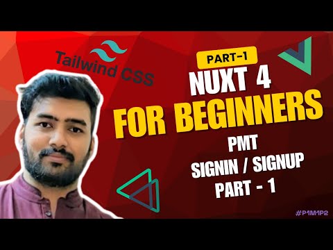 Nuxt 4 - Project Management Tool | Signin / Signup part -1