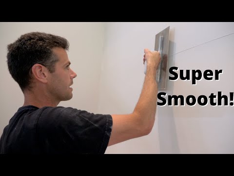 How to do a TIGHT SKIM on drywall!