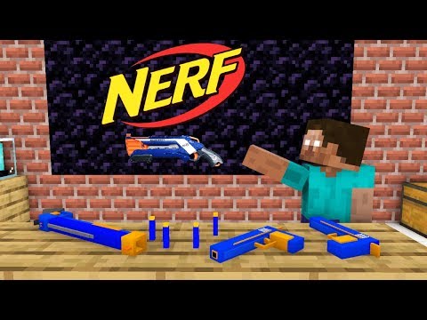 NERF  Challenge - Minecraft Animation