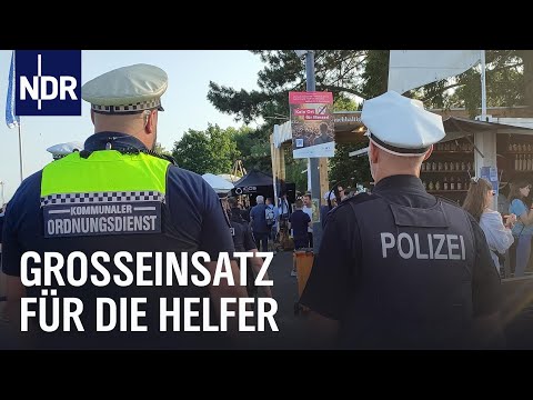 Kieler Woche: Unterwegs mit Sanitäts- und Ordnungsdienst | Die Nordreportage | NDR Doku