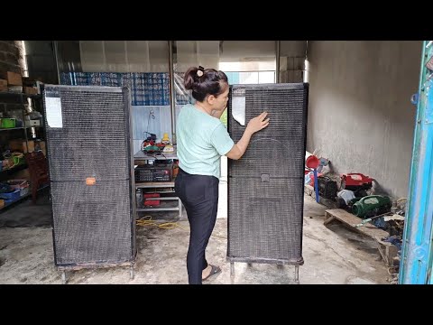 Repair a pair of super loud JBL725 speakers 