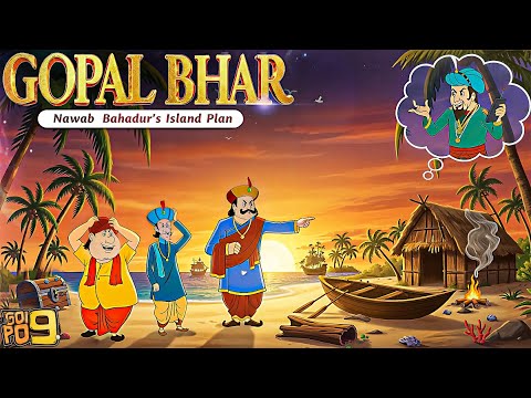 হীরা অভিজান | Mantri, Raja and Gopal Trappped In a Mysteriosu Island | Golpo Noy