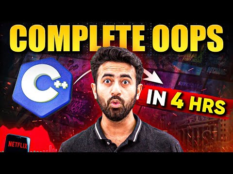 C++ OOPS in One Shot|| Object Oriented Programing |C++ Language | Placement Course