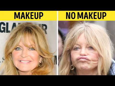 100+ Celebs Who Look TOTALLY DIFFERENT Without Makeup!