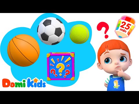 球球大作戰！🏀⚽| 寶寶最愛的彩色球球玩具機🌈 | 聲音啓蒙×節奏學習 | 快樂互動動畫 | 幼兒音樂早教🎵🎹🥁🎺 | 寶貝多米益智