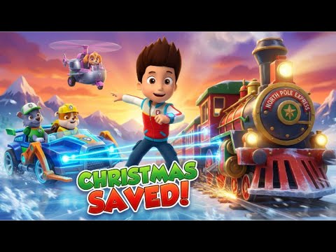 PAW Patrol: The Runaway Gift Train! 🚂❄️ | Massive Magnetic Rescue & Christmas Toy Save!