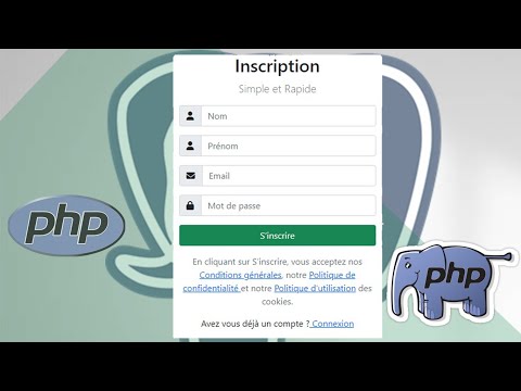 Tutoriel PHP : Système d'Inscription avec PHP MySQL, Validation De Données.