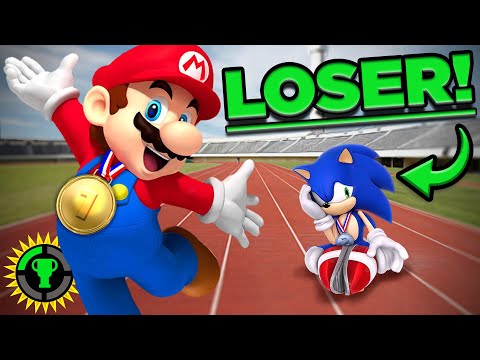 Game Theory: How Mario BEATS Sonic at The Olympics!
