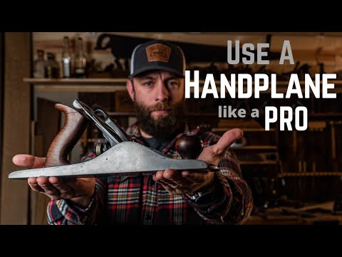Set-up & Use A Hand Plane Like A Pro - One Take // Woodworking