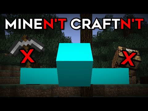 Is It Possible To Beat Minecraft Without Mining OR Crafting?