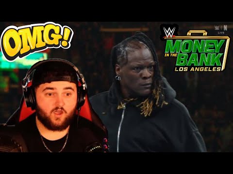 OMG!!! R TRUTH RETURNS TO WWE MONEY IN THE BANK 2025 REACTION!!!