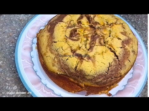 آسان اور فوراً آٹے سے تیار  ہو نے والا مزیدار کیک ریسیپی 