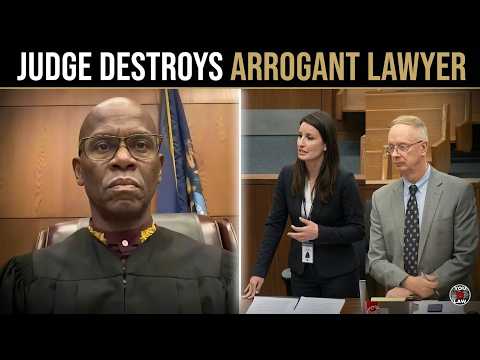 Judge Shuts Down Arrogant Lawyer: "Because I Wear the Robe!"