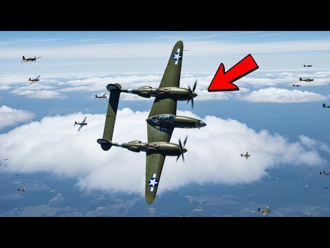 Emboscado por 40 Cazas Zero... Un Piloto de P-38 Destruyó 9 en Solo 3 Minutos
