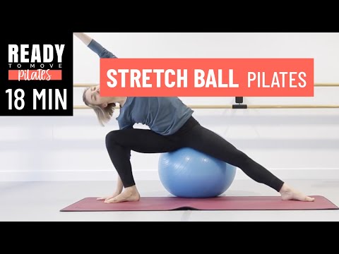 18MIN STRETCH Pilates avec swissball - Ready To Move Sabine Reims